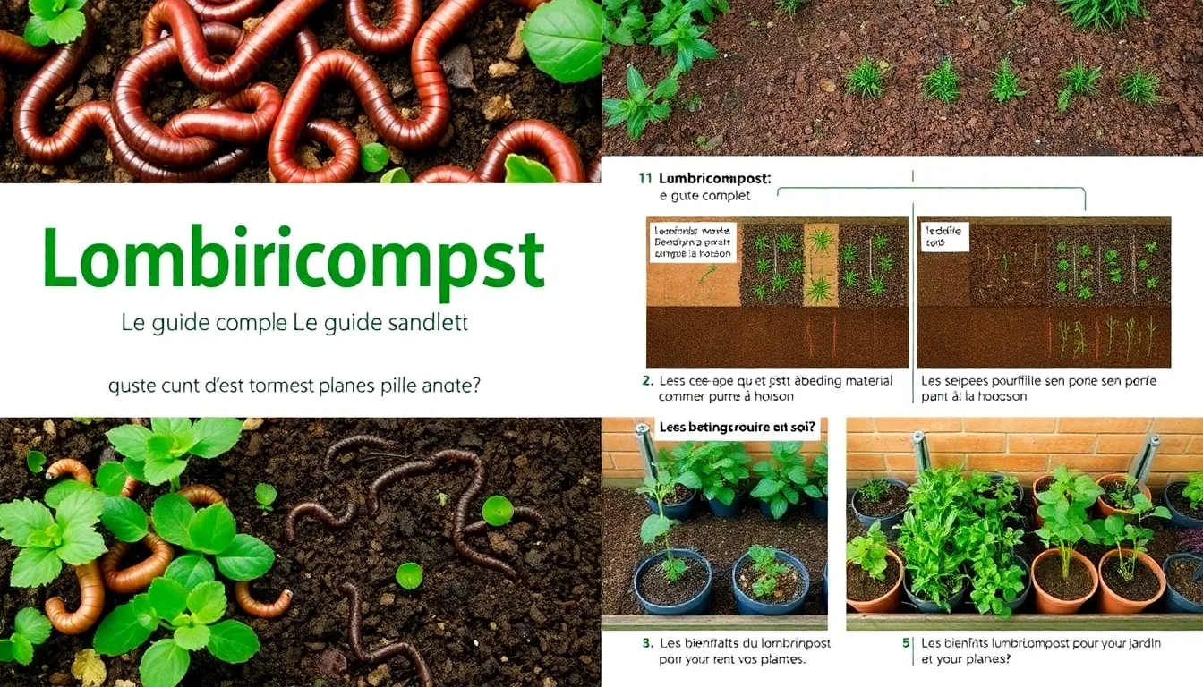Lombricompost : Le guide complet pour des plantes en pleine santé