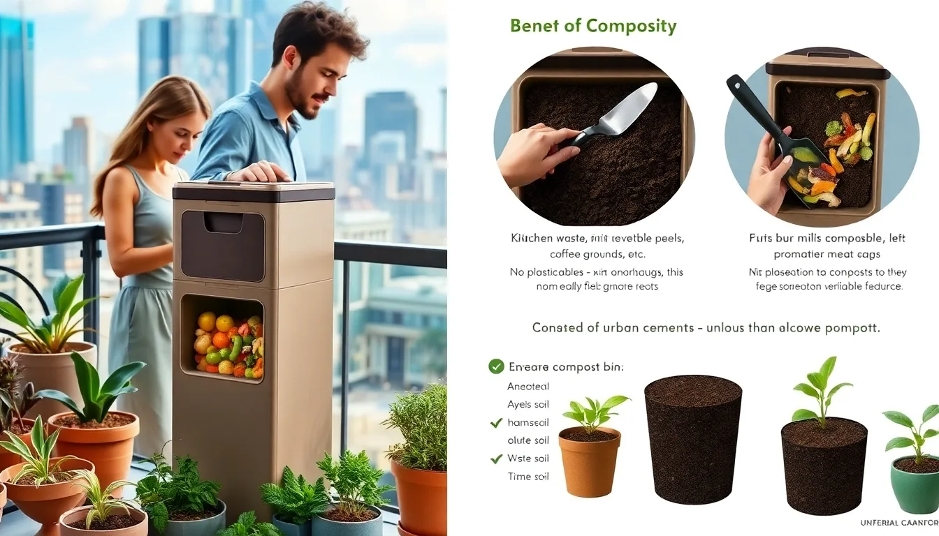 Composter sur mon balcon : Guide pratique et conseils efficaces