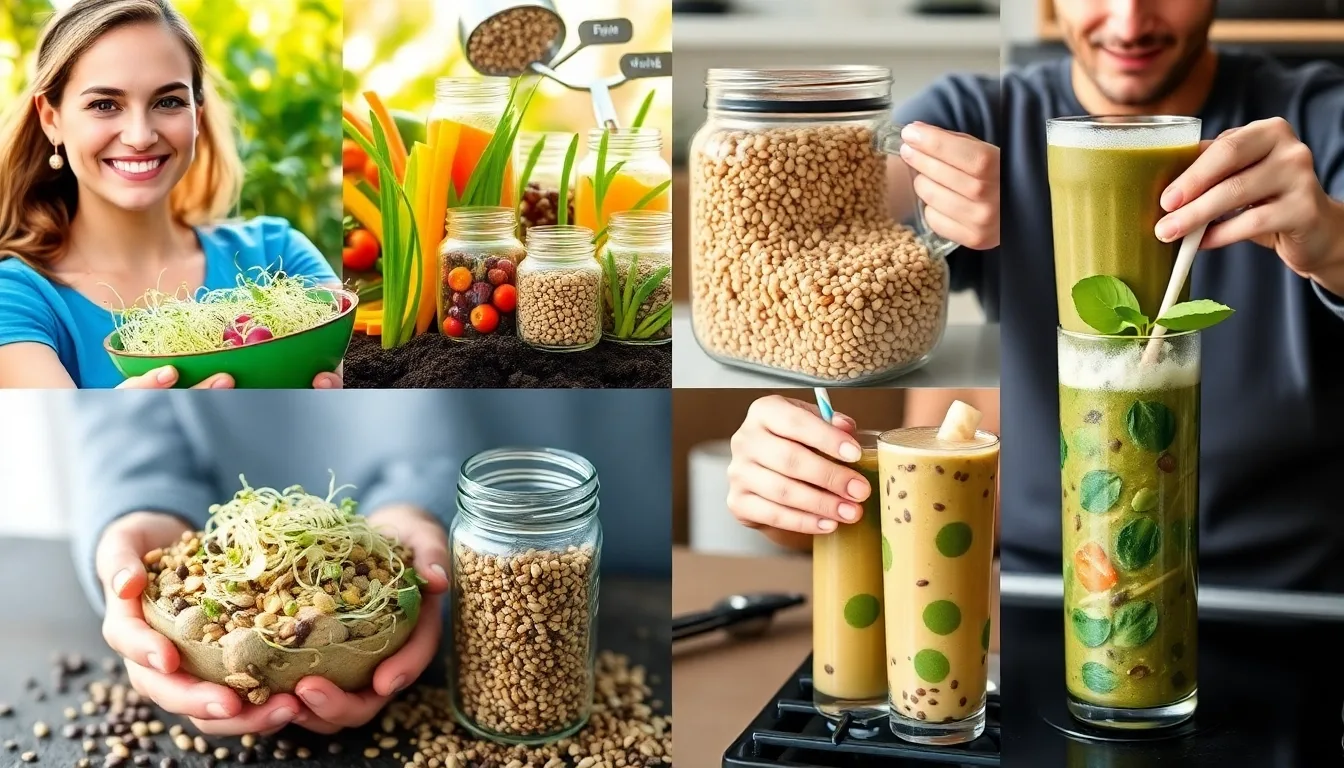 Bienfaits des Graines Germées : Recettes et Astuces pour les Intégrer à Votre Alimentation