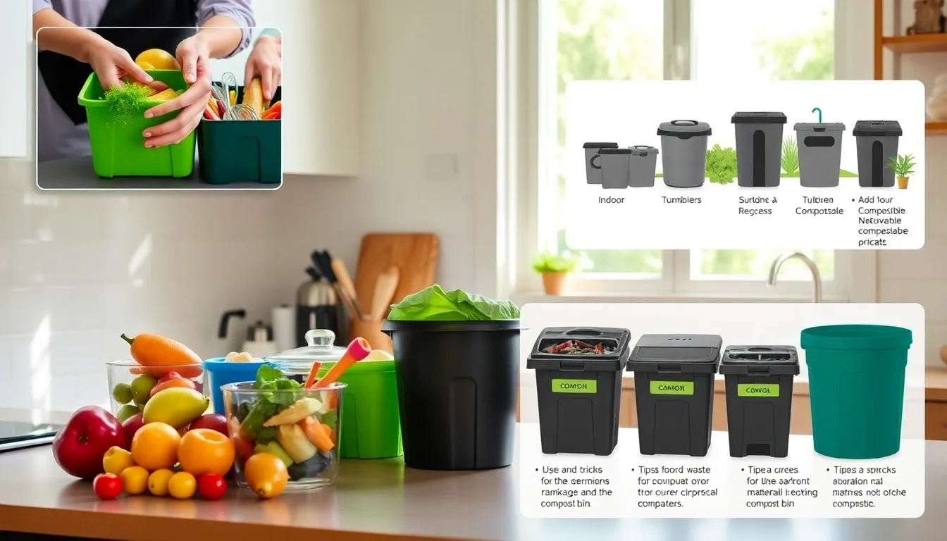 Guide Complet des Poubelles à Compost pour une Cuisine Sans Odeur