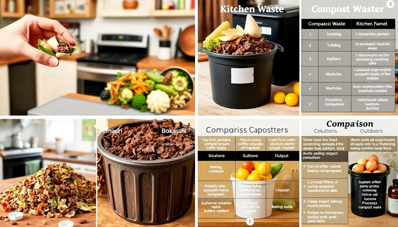 Guide ultime du compost cuisine : Optimisez vos déchets alimentaires avec les meilleures solutions