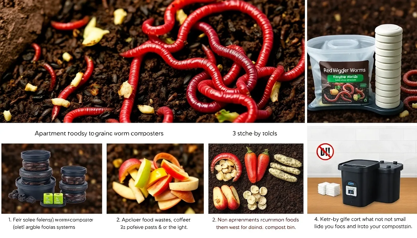 Comment réussir le compost lombric appartement : Guide complet et astuces pratiques
