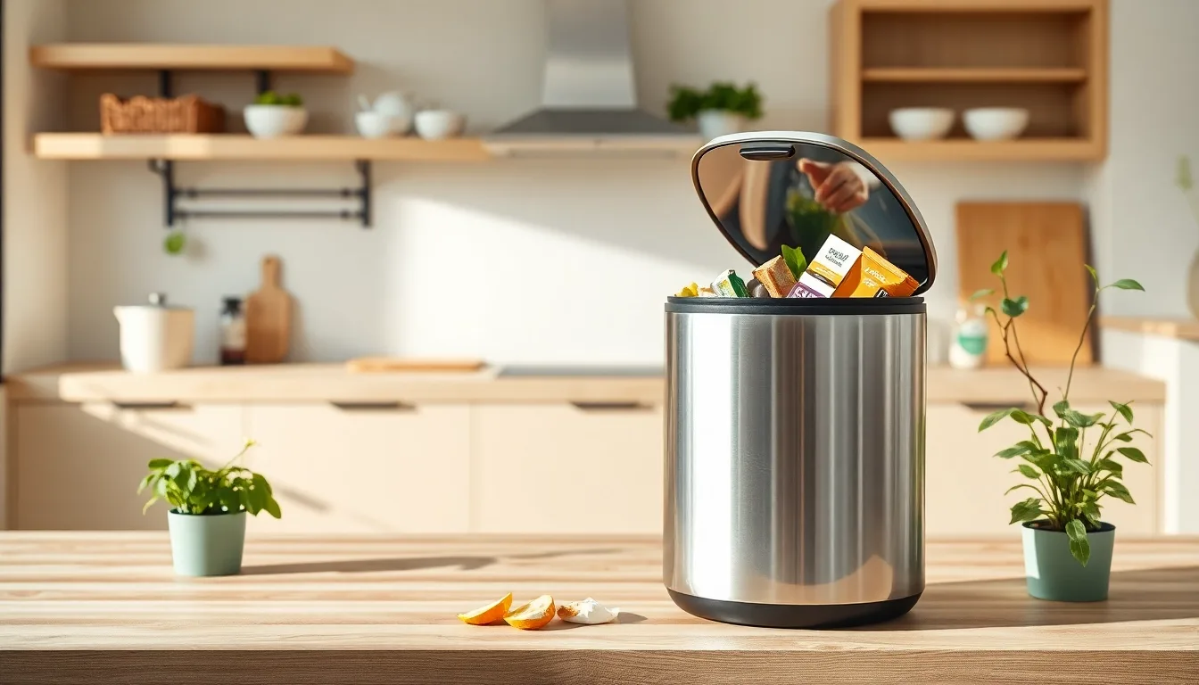 Optimisez votre recyclage avec la meilleure poubelle à compost d’intérieur