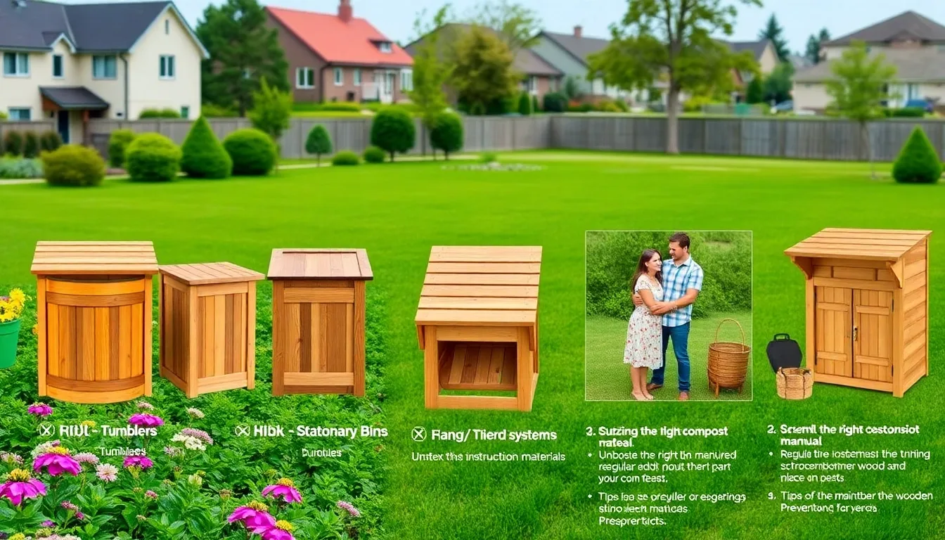 Guide complet sur les composteurs en bois : choisissez le meilleur pour votre jardin