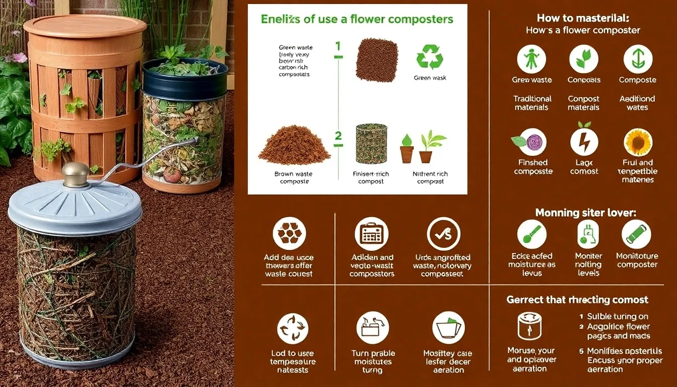 Découvrez le Pot de Fleur Composteur : Transformez vos Déchets en Nutriments pour vos Plantes