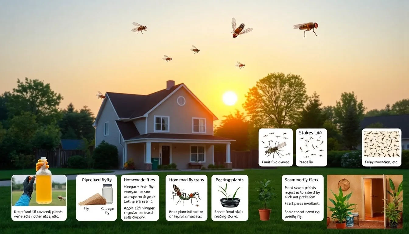 Invasion de moucherons : 10 astuces infaillibles pour les éliminer