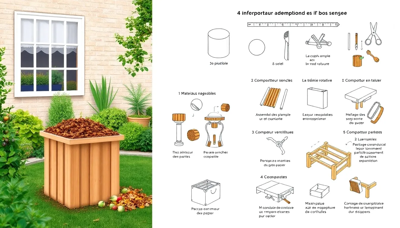 Construisez votre composteur maison facilement : Guide pratique et astuces