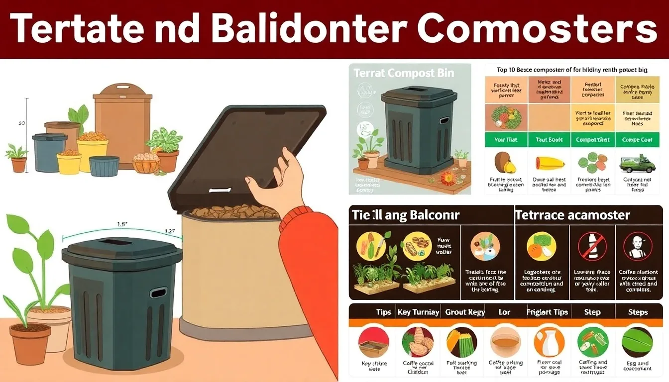Guide Complet du Composteur Terrasse : Astuces, Modèles et Conseils