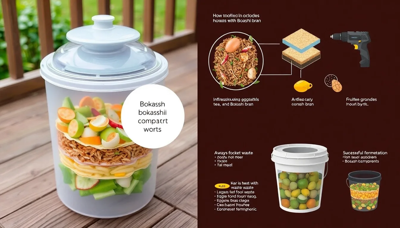 Tout savoir sur le bokashi composteur : guide complet et astuces pratiques