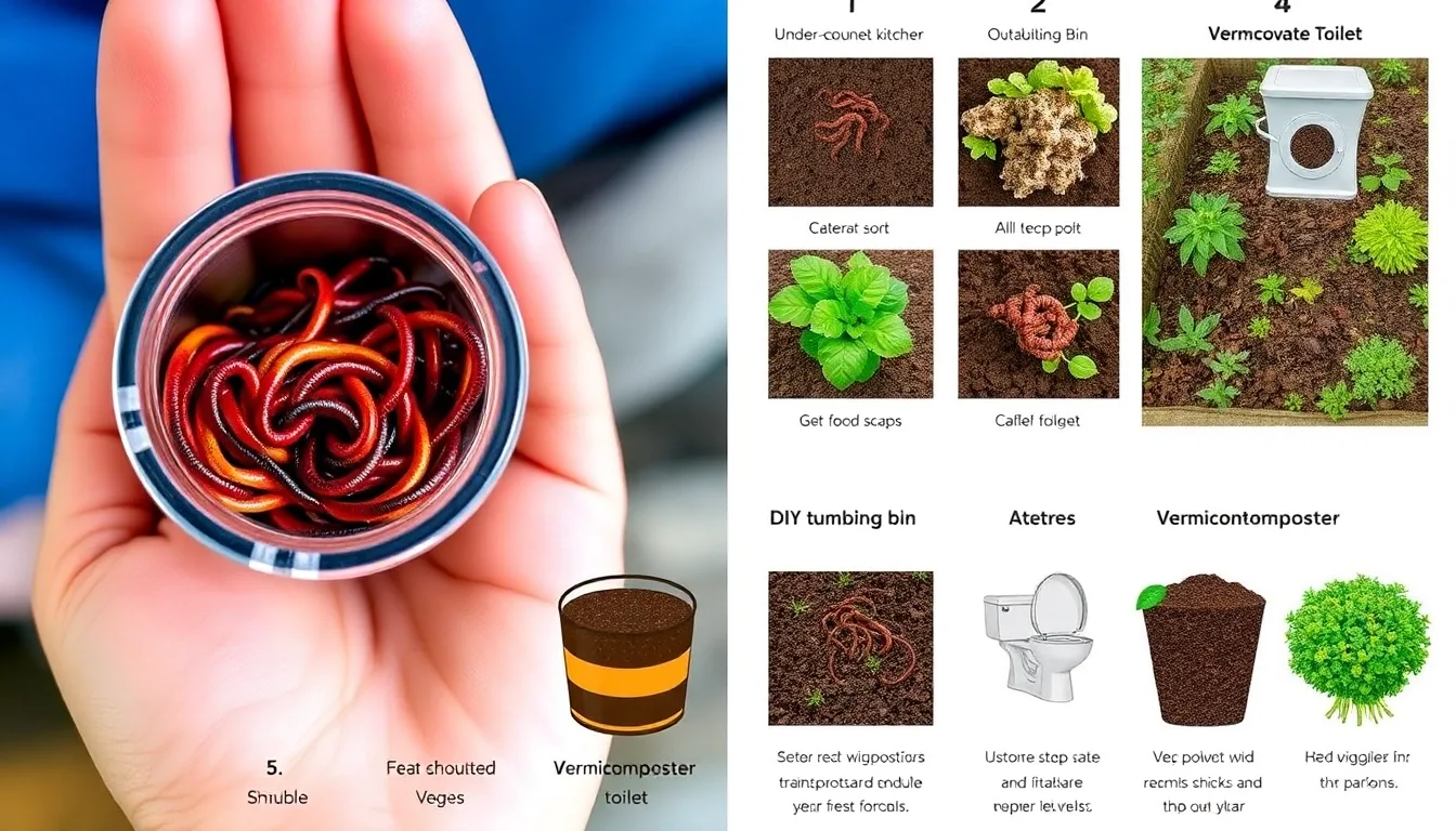Vermicomposteur : Guide Complet pour Débuter et Optimiser votre Compostage!