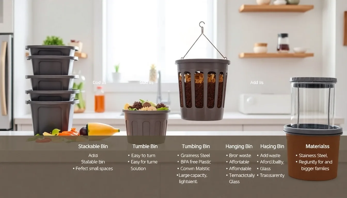 Les Meilleures Poubelles à Compost pour Cuisine : Guide d’Achat et Astuces