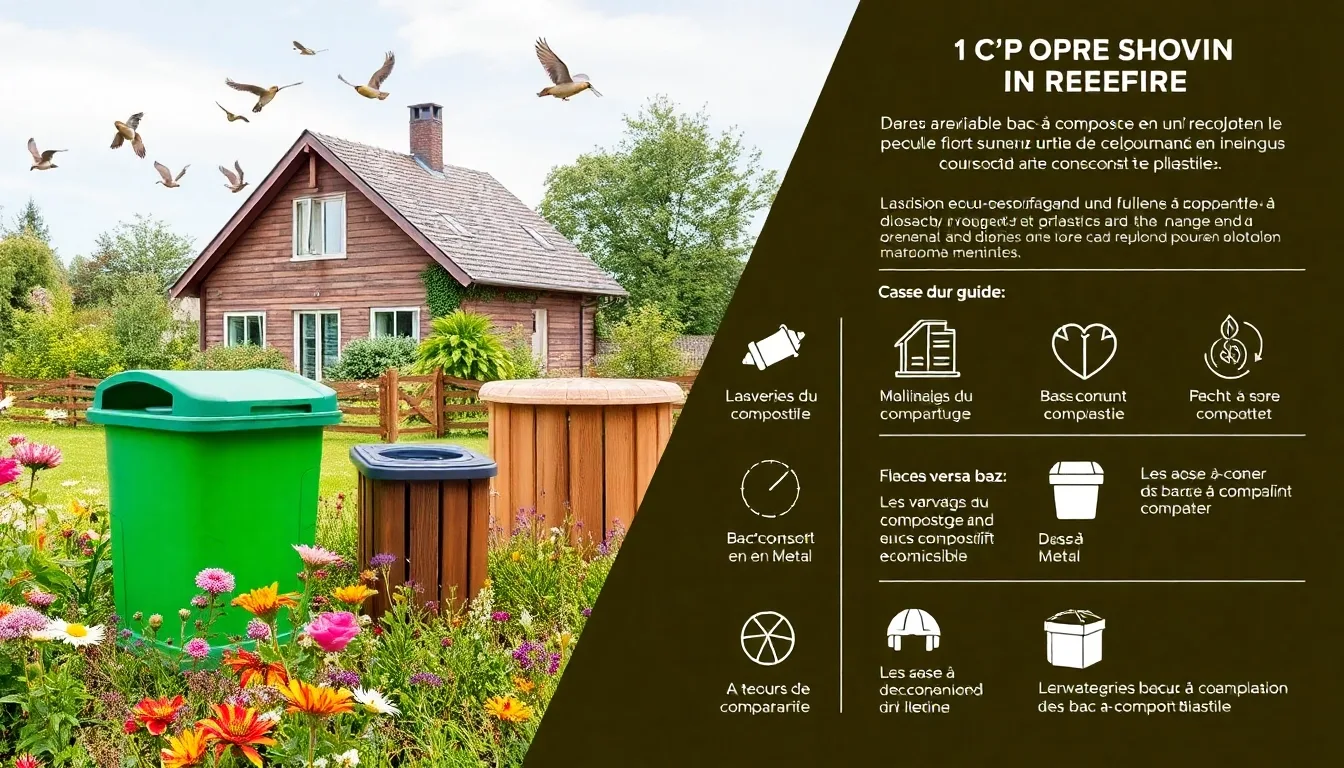 Guide Complet des Bacs à Compost Plastique pour un Jardin Écologique
