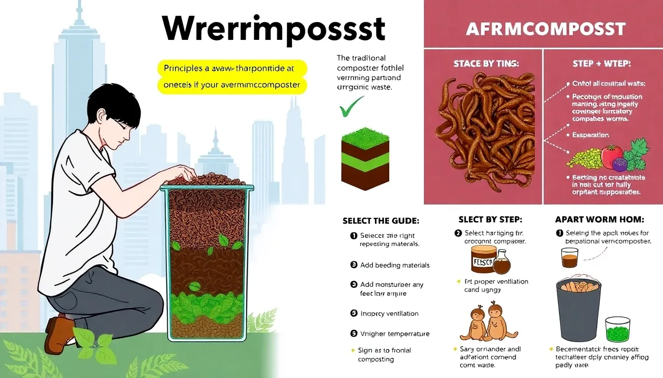 Lombricomposteur d’appartement : Guide complet pour un compostage facile et écologique
