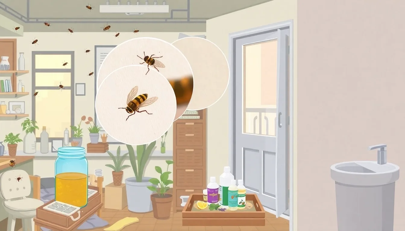 Moucherons appartement : 12 astuces efficaces pour les éliminer naturellement