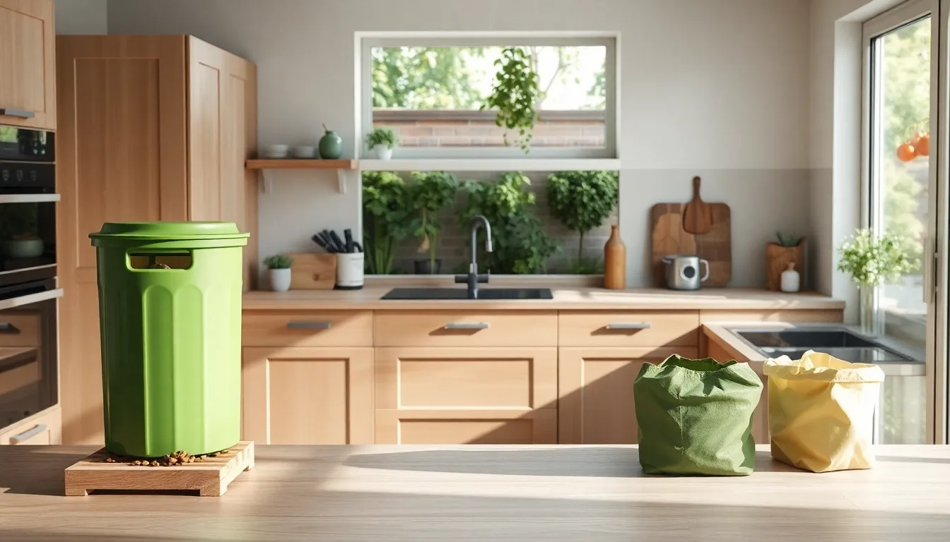 Les Meilleures Poubelles à Compost pour une Cuisine Écologique